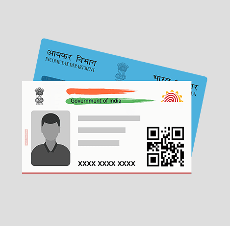 Aadhaar and PAN card